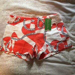 4TH OF JULY SALE NWT Lilly Pulitzer Liza shorts